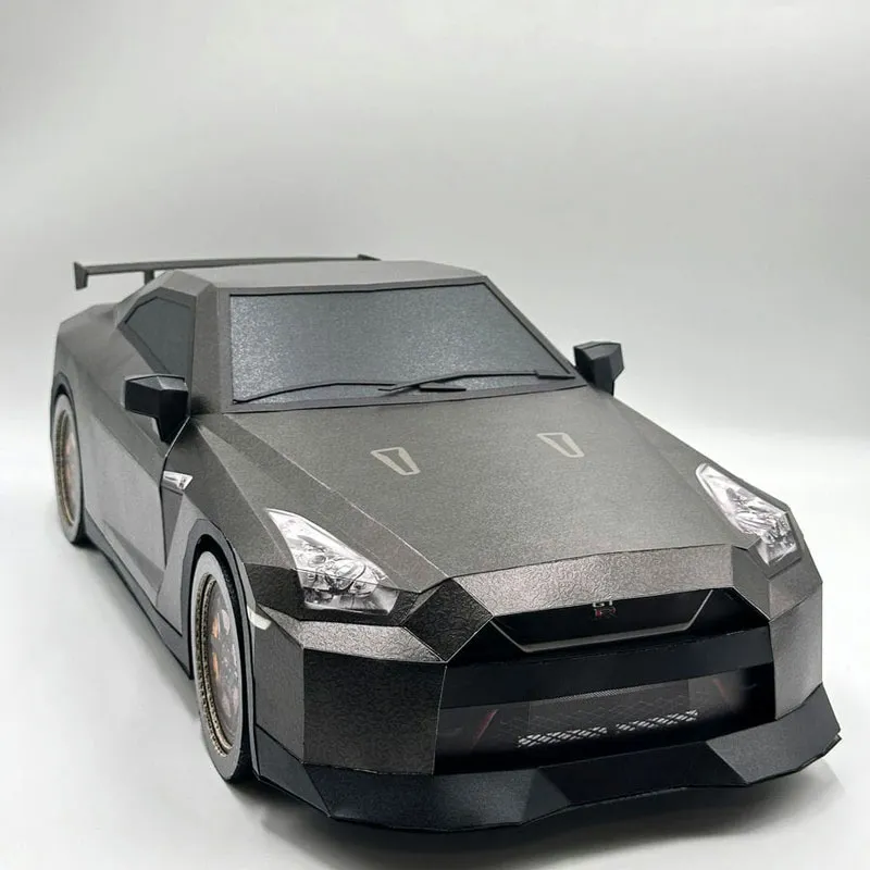 Nissan GT R R35紙模型 02