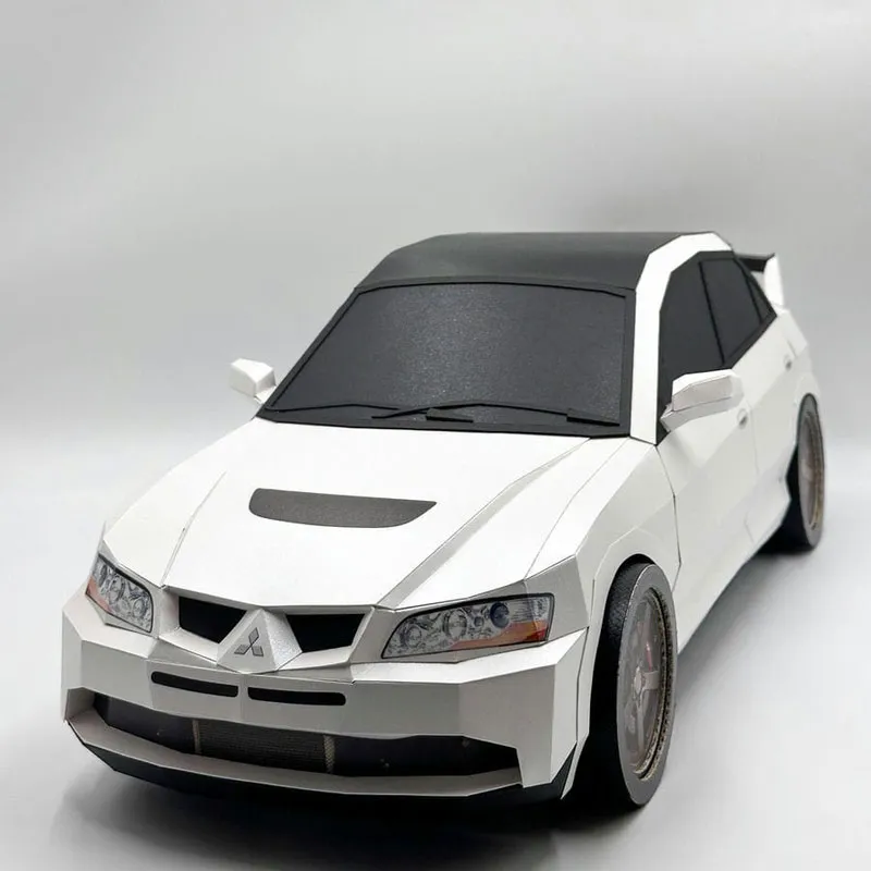 三菱Lancer Evolution紙模型 03