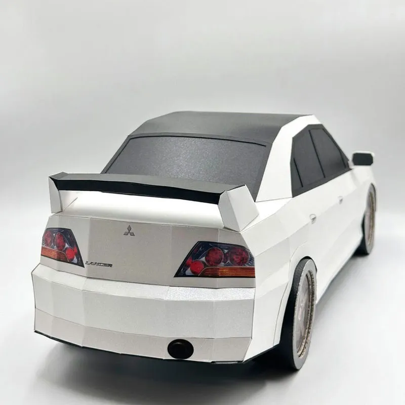 三菱Lancer Evolution紙模型 05