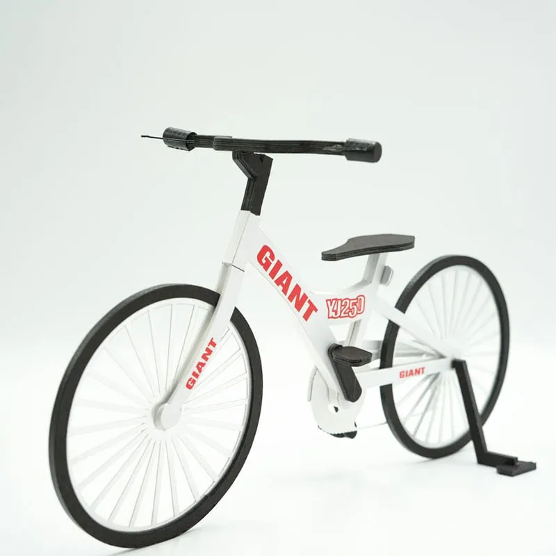 兒童腳踏車紙模型 03