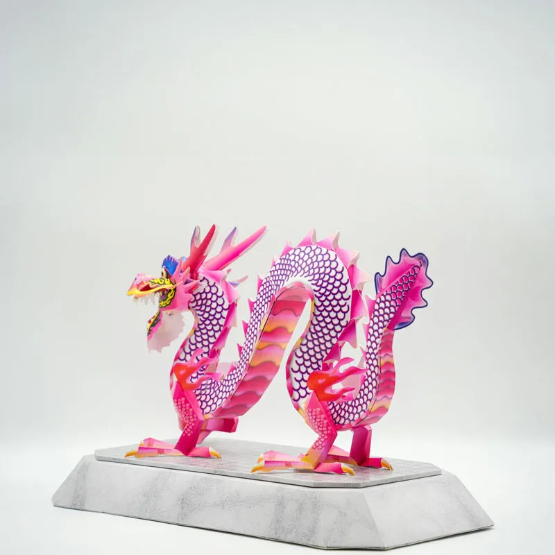 龍紙模型 07